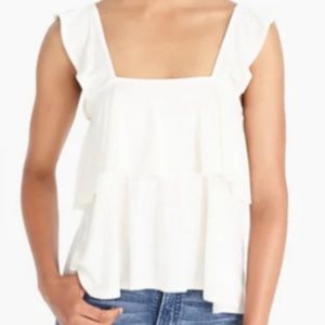 J. CREW MERCANTILE Tiered Tank Top